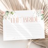 Hen Party Memory with the bride game Boho Rose 10