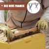 ZONSUSE Bee Hive Frame Gripper, Stainless Steel Beehive Frame Capture