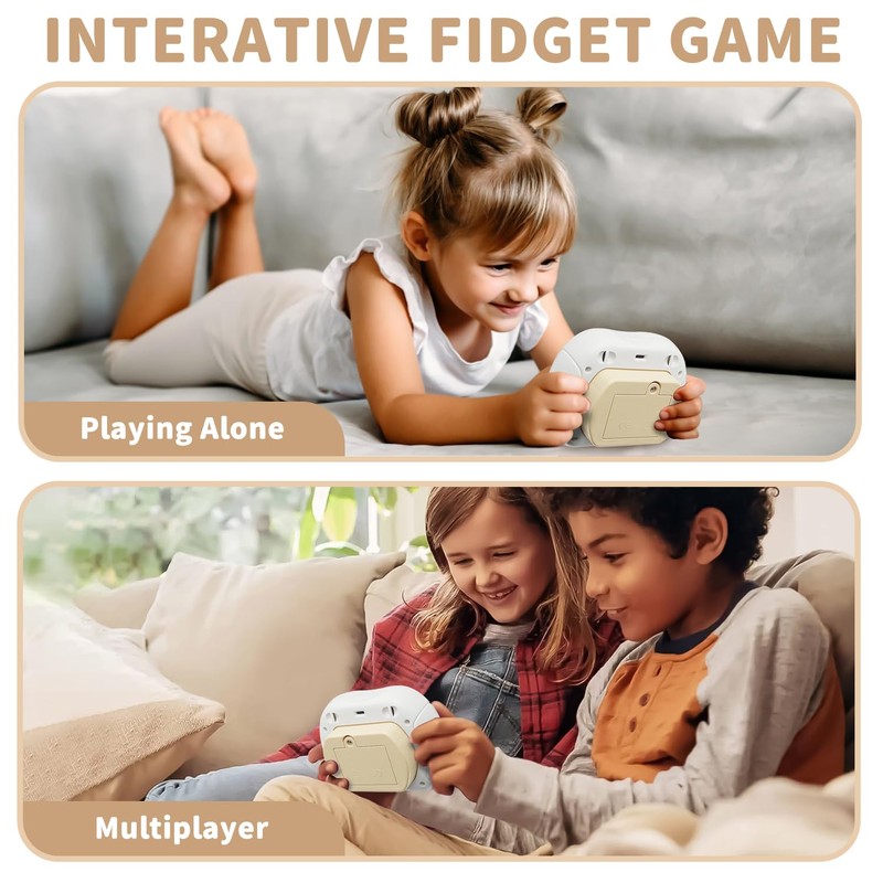 Intoypad Pop Game Light Up Fidget Toy for Kids, 6