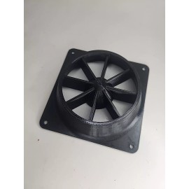 TLP Wind Simulator 120mm Fan Shroud For Sim Racing Rig - Yellow