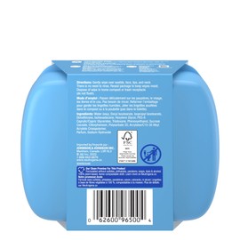 Neutrogena All-in-One Makeup Removing Cleansing Wipes - Face Cleanser - Eye Makeup Remover - Biodegradable - 25 Facial Wipes