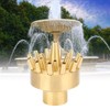 Fdit Pond Fountain Head, Garden Water Fountain Spray Nozzle Sprinkler