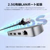 PULWTOP 10 in 1 Small Docking Station USB C PC