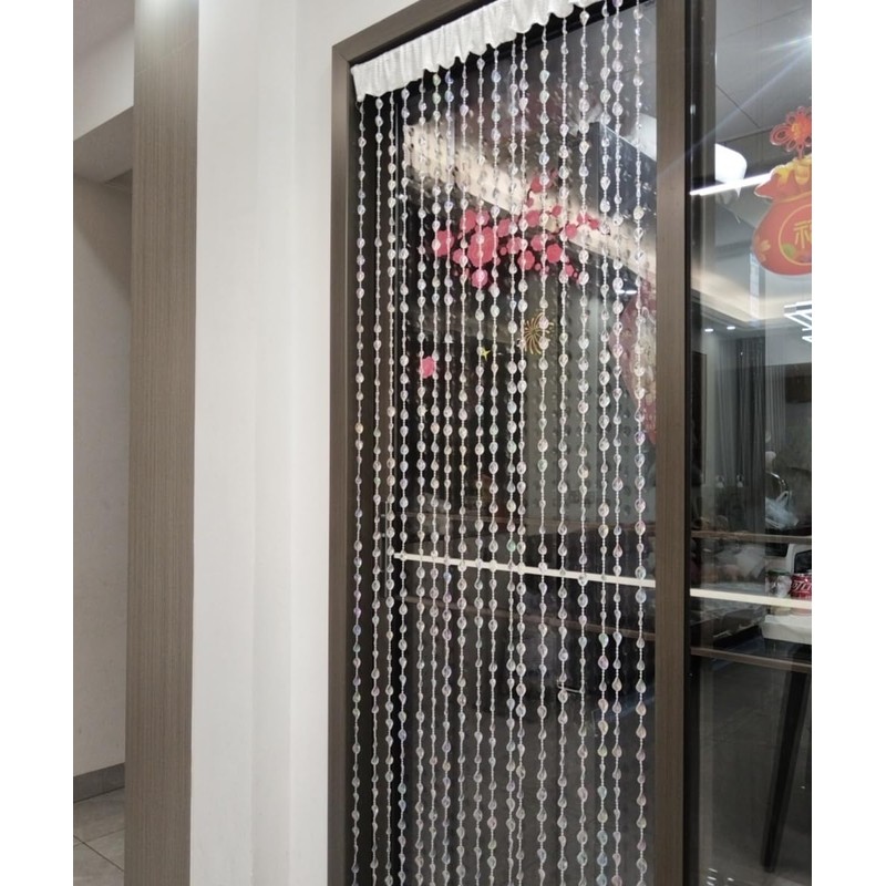 ave split Beaded Curtain Doorways Star Acrylic Hanging Door Beads