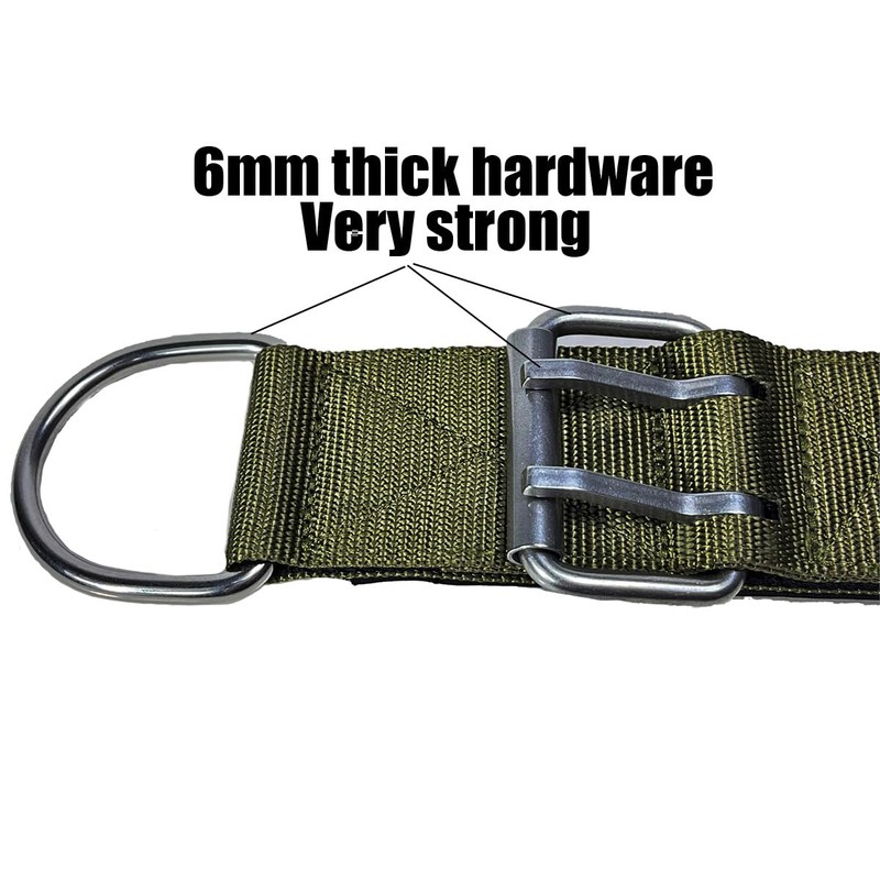 Kawagogo Large Dog Collar, Tactical Military Training Heavy Duty Dog