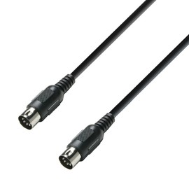 Adam Hall 3 Star Series MIDI Cable, Black