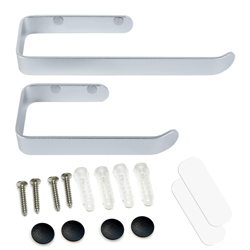Toilet Roll Holder and Towel Holder Set - Hand Towel