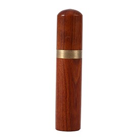 Pack of 1 Premium Portable Delicate Wooden Toothpick Holder Chinese Style Decorative Bag Toothpick Box Small Fantasy Capsule Container for Survival Pills and More (Rosewood)