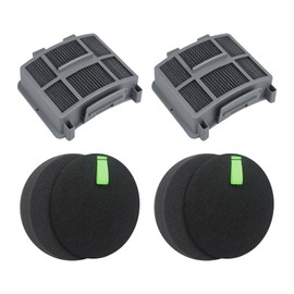 Replacement Filter Compatible with Bissell 3774F 3418 3402 3415 3774 3774G 3775 3402 3409 3404 Pet Hair Eraser Turbo Lift-Off Vacuum, Parts 1635630,1635629