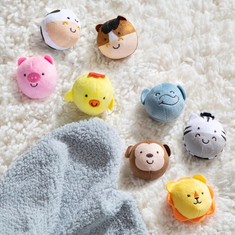 Melissa & Doug Rollables Safari and Farm Friends Infant and