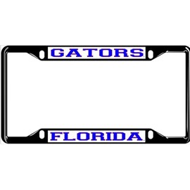 NCAA Black License Plate Frame (Florida Gators)