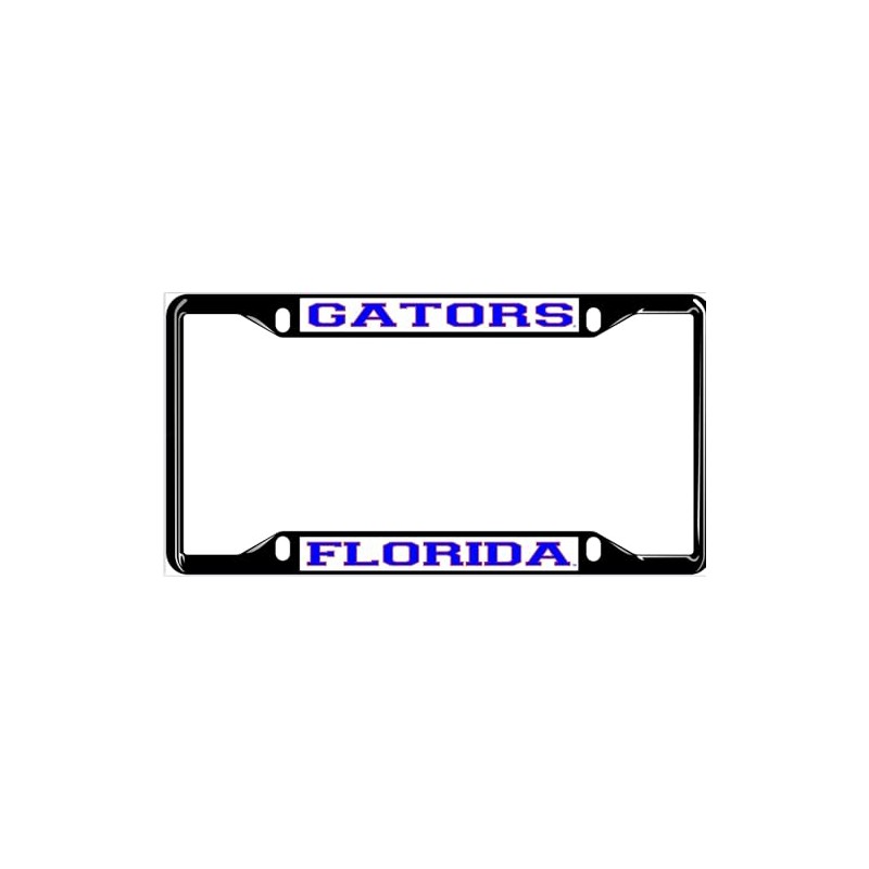 NCAA Black License Plate Frame (Florida Gators)