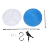 Generic Bird Feeders for Outdoors, 3 Compartment Hanging Dome Bird