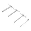 Baluue 8pcs Lab Hole Puncher Rubber Stopper Hole Puncher Chassis