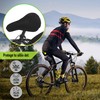 Protezione per sella in gel per bicicletta, coprisella imbottito, 20