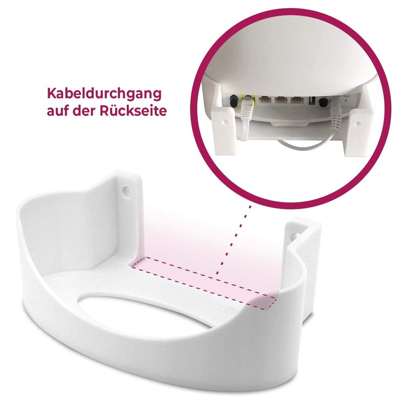 Mobilefox Wall Mount for Netgear Orbi RBK50 and RBS50 Router