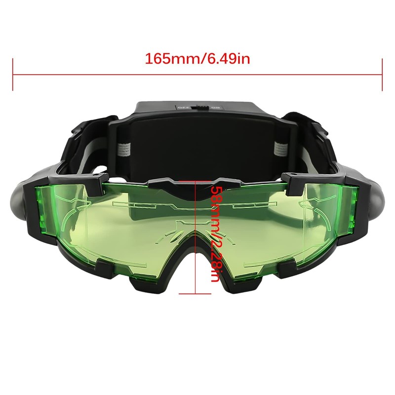 YUNYODA Wovatech Night Vision Goggles | Safety Goggles with Green