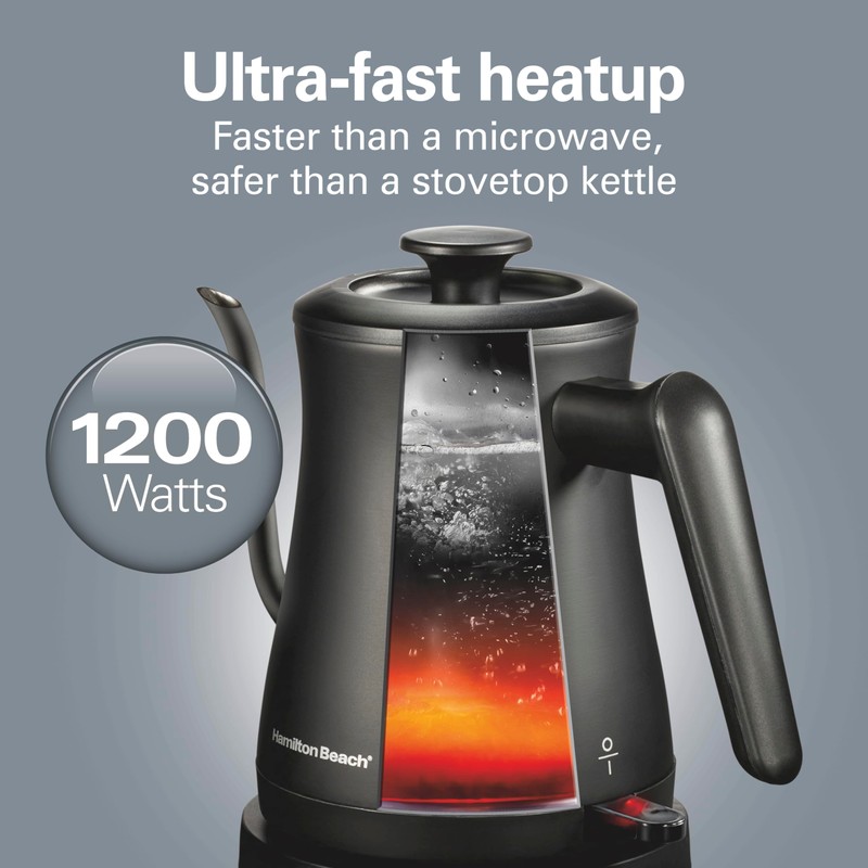 Hamilton Beach Compact 20 oz. / 0.6 Liter Gooseneck Electric