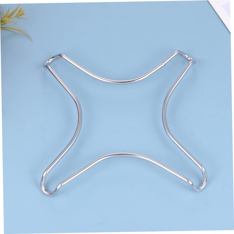 BIUDECO 3Pcs Stainless Steel Star Shape Pot Rack Multi Function