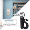 HuyxyTec Q-Hanger Screw Hooks, 20 Pack Outdoor Indoor Light Holder