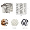 AlGuirnex Swedish Dishcloth Set of 6 - Reusable Dish Cloths