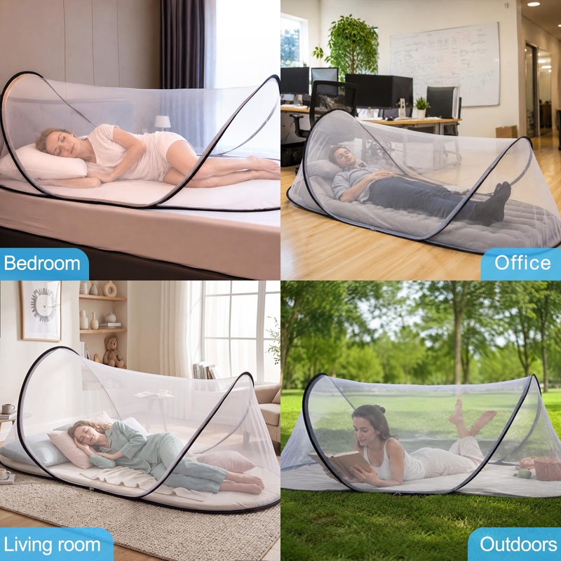 78 * 31 * 23 Inch Large Pop Up Mosquito