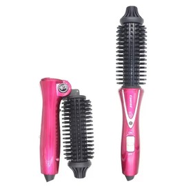 Iron Hair Styling Machine Japanese Mini Wave Button Foldable, 1 Piece, 2. Mini Foldable Red / 고데기 헤어 스타일링기 일본 미니 웨이브 단추 접이식, 1개, 2. 미니 접이식 레드