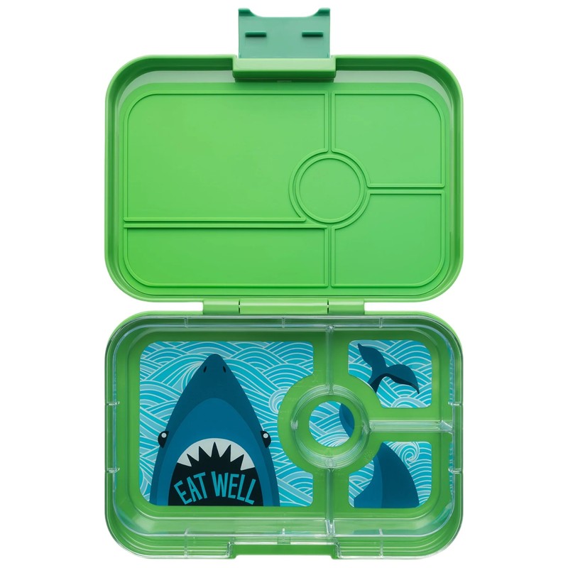 Yumbox Lunch Box Tapas 4 Compartment, Seville Purple (Rainbow)