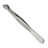 YRK Stamp Tweezers 4.9 inches (125 mm) No.132 Silver