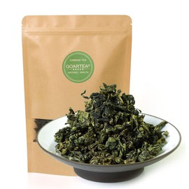 GOARTEA 4Pcs 250g / 35.2oz Premium Seven Leaf Jiaogulan Gynostemma Chinese Herbal GREEN TEA Loose Leaf