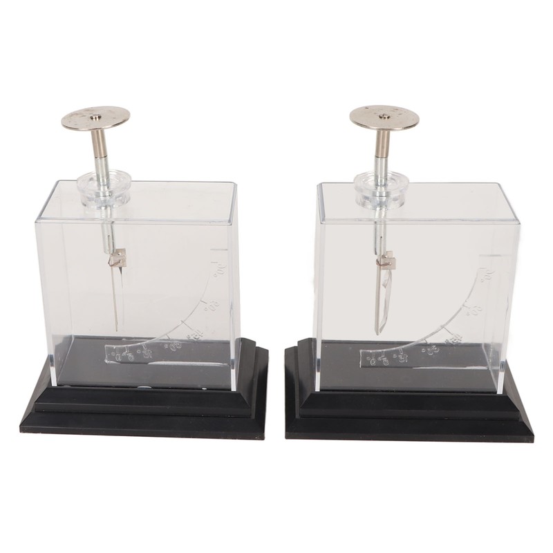 Foil Electroscope Compact Structure High Sensitity Precise Scale Physics Electrometer