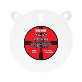 Birchwood Casey 8" Round Plate/Made of 3/8" NM500 Steel