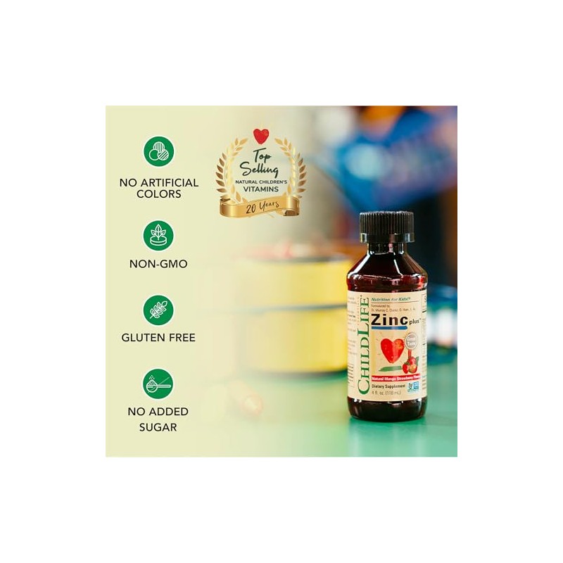 ChildLife Essentials | Zinc Plus® 4 Fluid Ounces (118 mL)