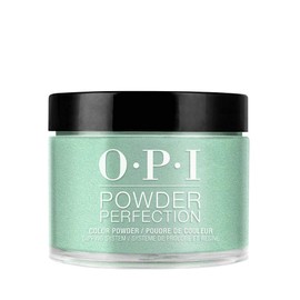 OPI Powder Perfection My Dogsled is a Hybrid | Opaque Bright Green Crème Nail Dipping Powder | Acrylic Alternative