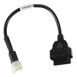 SIXTOL Mechanic Cable 17, OBD-II Reduction 6-Pin Compatible with Kawasaki Motorcycles, Diagnostic Adapter, Workshop Accessories, Motorcycle Diagnostics, Practical, Flexible, Durable