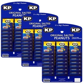 KP Peanuts Pub card 63 bags, 3x(21x50g) Original Salted