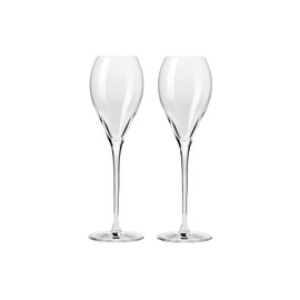 Krosno Duet Flute 230ML Set of 2 Gift Boxed