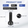 PATIKIL 50 Pcs M4 x 14 mm Hex Socket Head