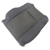 NLQR Front Passenger Back Replacement Seat Cover Cloth Gray Compatible