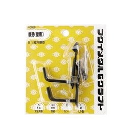 Fukui Metal Crafts F-0276 BS Frame Reception Wall Mount 0.8 inch (20 mm) Black