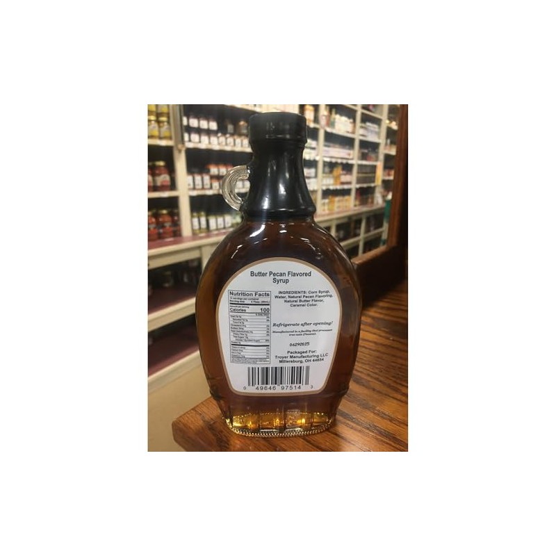 Amish Wedding Syrup, Ohio Made for Pancakes or Waffles, Two