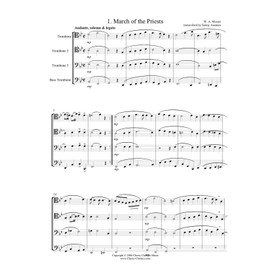 Magic Flute Suite for Trombone Quartet