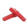 Chikia Red Foot Pegs Kit For Mini Bike Compatible with