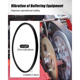 TP250 51" V Ladder Hoist Drive Belts Fit for TranzSporter TP250 and TP400