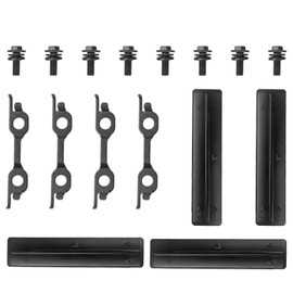 Roof Rack Removal Delete Kit with Covers Compatible with Toyota Vehicle 4Runner 2004-2023, Rav4 2006-2018 2.5L Replaces# 75596-35030, 63185-42020, 90119-08C47