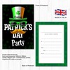 Olivia Samuel 20 x St Patrick's Day Party Invites from