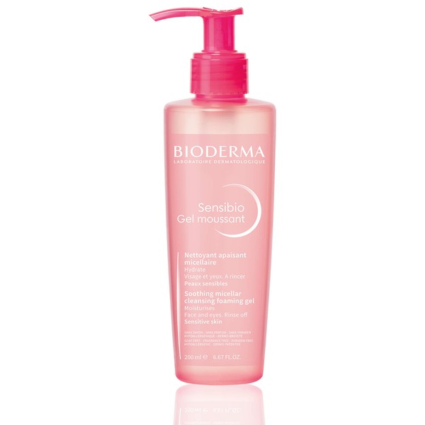 Bioderma - Sensibio - Foaming Gel - Cleansing and Make-Up Removing - Refreshing feeling - for Sensitive Skin