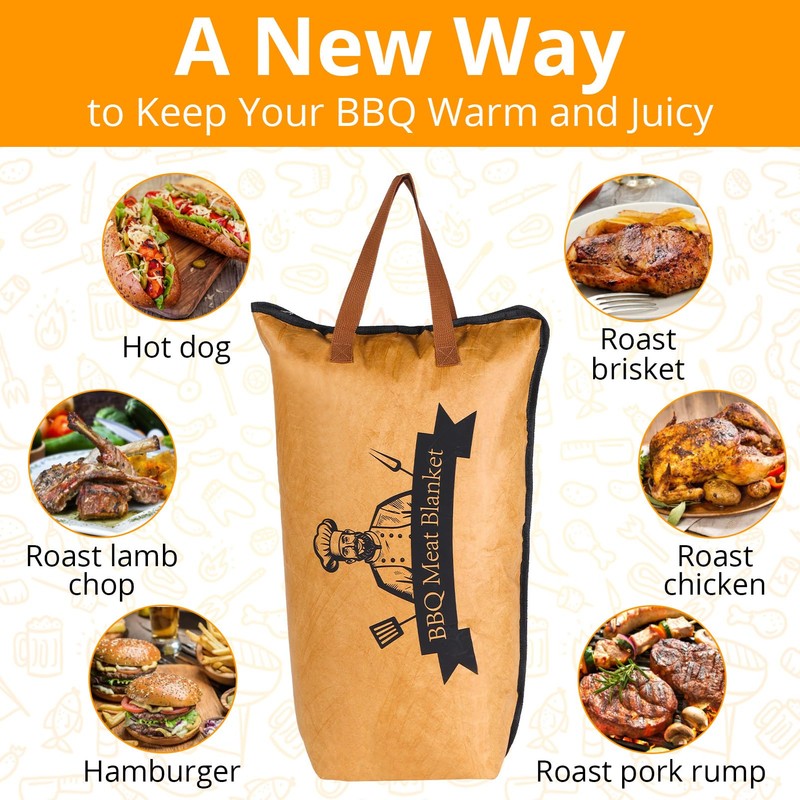 BBQ Blanket for Resting Meat, Wide Mouth Design Meat Resting