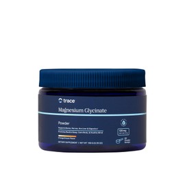Trace Minerals- “| Glicinato de Magnesio en Polvo | Suplemento de Magnesio 120 mg | Bebida Sueño de Naranja con Sabor Natural