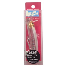 Tackle House CFP100 Contact Feed Popper Floating Lure, 3.9 in (100 mm) 0.8 oz (22 g), #NR-1 NR Pink Back